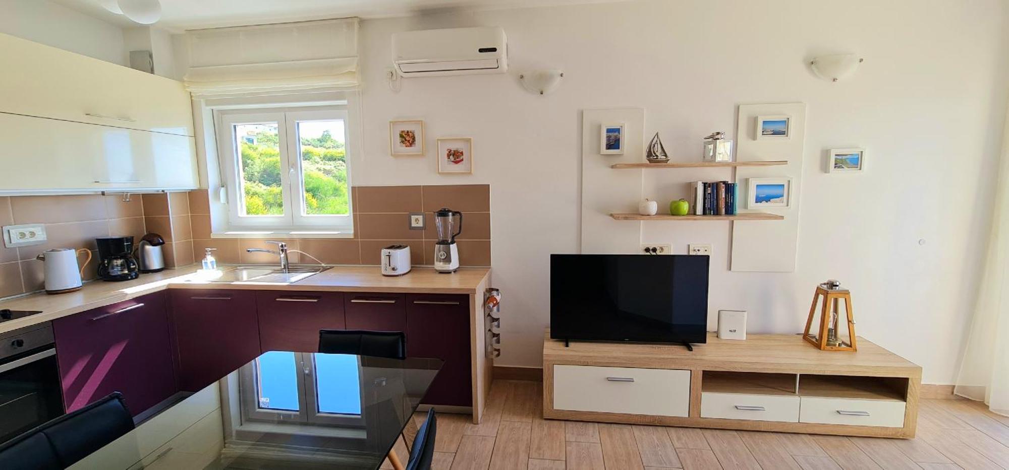 Apartments Nicolas - Beach & Sea 10M Away - Amazing Sea View! Rtina Quarto foto